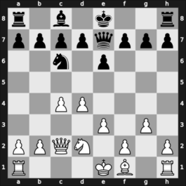 1951 Mar del Plata zt – Round 9 – Alvarez Martin, Pedro – 1/2-1/2 – Luckis, Marcos – G83