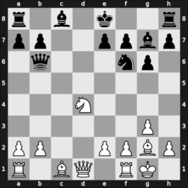1951 Mar del Plata zt – Round 9 – Bauza, Lorenzo – 1-0 – Letelier Martner, Rene – G90