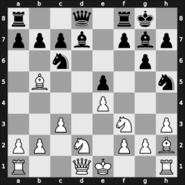 1951 Mar del Plata zt – Round 11 – Eliskases, Erich – 0-1 – Bolbochan, J. – G111