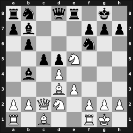 1951 Mar del Plata zt – Round 14 – Marini, Liam – 1/2-1/2 – Vasconcellos, Fernando O – G133
