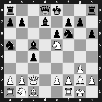 1951 Mar del Plata zt – Round 16 – Wexler, Bernardo – 1/2-1/2 – Alvarez Martin, Pedro – G155