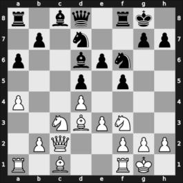 1951 Mar del Plata zt – Round 17 – Reinhardt, Enrique – 1/2-1/2 – Camara Dantas, Gabriel Diniz – G164