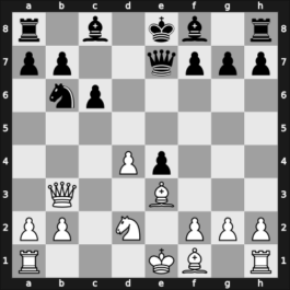 1951 Mar del Plata zt – Round 20 – Pinzon Solis, Felipe – 0-1 – Letelier Martner, Rene – G194