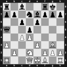 1951 Mar del Plata zt – Round 21 – Letelier Martner, Rene – 1/2-1/2 – Bolbochan, J. – G207