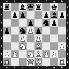1951 Marianske Lazne zt – Round 1 – Balanel, Ion – 1/2-1/2 – Fred, Aatos – G23