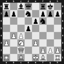 1951 Marianske Lazne zt – Round 1 – Balanel, Ion – 0-1 – Pytlakowski, Andrzej – G32