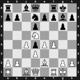 1951 Marianske Lazne zt – Round 1 – Basjuni, Sad Zaglul – 1/2-1/2 – Benko, Pal – G88