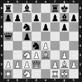 1951 Match FRG-YUG – Round 1 – Ivkov, Borislav – 0-1 – Niephaus, Walter – G5
