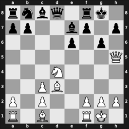 1951 Match FRG-YUG – Round 2 – Trifunovic, Petar – 1/2-1/2 – Kieninger, Georg – G17