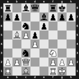 1951 Moskou ch-URS – Round 1 – Simagin, Vladimir – 1/2-1/2 – Lipnitsky, Isaac – G9