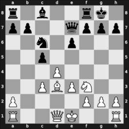 1951 Moskou ch-URS – Round 1 – Geller, Efim P – 1/2-1/2 – Bondarevsky, Igor – G25
