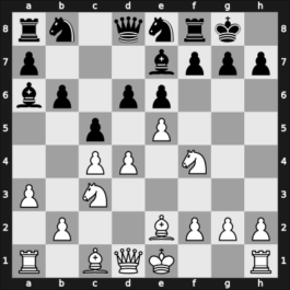1951 Moskou ch-URS – Round 1 – Moiseev, Oleg – 1-0 – Novotelnov, Nikolai – G50