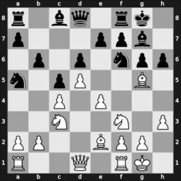 1951 Moskou ch-URS – Round 1 – Simagin, Vladimir – 1/2-1/2 – Aronin, Lev – G75