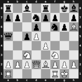1951 Moskou ch-URS – Round 1 – Terpugov, Evgeny – 0-1 – Geller, Efim P – G79