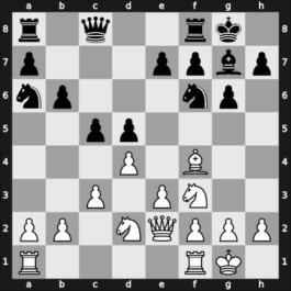 1951 Moskou ch-URS – Round 1 – Bondarevsky, Igor – 1-0 – Aronin, Lev – G84