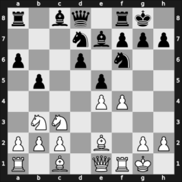1951 Moskou ch-URS – Round 1 – Novotelnov, Nikolai – 0-1 – Petrosian, Tigran A. – G98