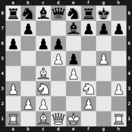 1951 Moskou ch-URS – Round 1 – Novotelnov, Nikolai – 0-1 – Taimanov, Mark E – G112