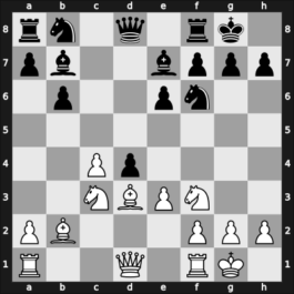 1951 Moskou ch-URS – Round 13 – Keres, Paul Petrovich – 1-0 – Taimanov, Mark E – G120