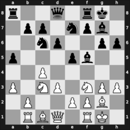 1951 Moskou ch-URS – Round ? – Lipnitsky, Isaac – 1-0 – Averbakh, Yuri L – G123