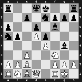 1951 Moskou ch-URS – Round ? – Averbakh, Yuri L – 1-0 – Terpugov, Evgeny – G131