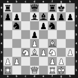 1951 New York ch-USA – Round 4 – Reshevsky, Samuel – 1-0 – Bernstein, Sidney – G14