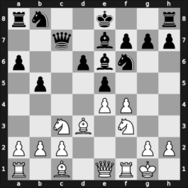 1951 New York ch-USA – Round 9 – Pinkus, Albert – 0-1 – Evans Lianda – G35
