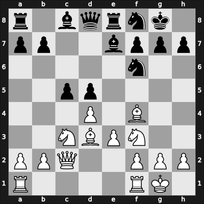 1951 New York ch-USA – Round 11 – Pavey, Max – 1/2-1/2 – Bernstein, Sidney – G42