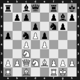 1951 New York ch-USA – Round 11 – Shainswit, George – 1/2-1/2 – Horowitz, Albert Israel – G45
