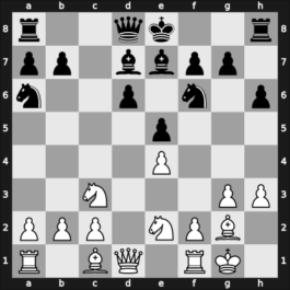 1951 Oxford – Round 1 – Yanofsky, Daniel Abraham – 1/2-1/2 – Fairhurst, William – G1