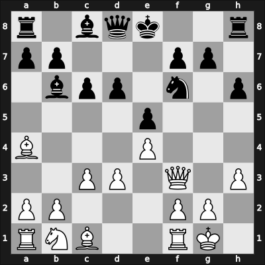 1951 Oxford – Round 5 – Wade, Robert G – 1/2-1/2 – Barden, Leonard – G10