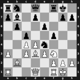 1951 Paignton Premier – Round 5 – Donner, Jan-Hein – 0-1 – Euwe, Max – G9