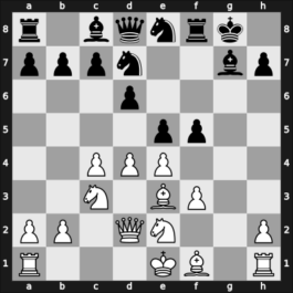 1951 Reggio Emilia – Round 1 – Steiner, Heinrich Jun. – 1-0 – Czerniak, Magdalena – G5