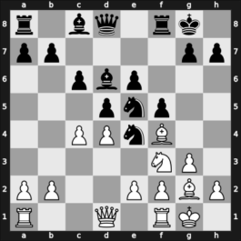 1951 Reggio Emilia – Round 1 – Ceccato, Vittorio – 1-0 – Romani, Elio – G7