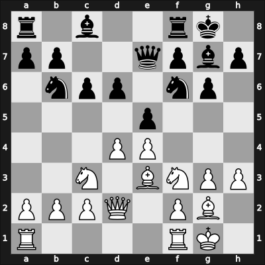 1951 Reggio Emilia – Round 1 – Romani, Elio – 1/2-1/2 – Millin, P – G10