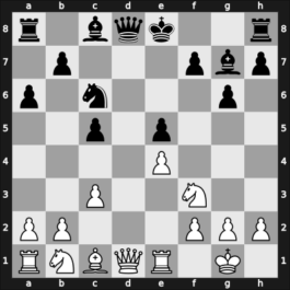1951 Reggio Emilia – Round 1 – Canal, Esteban – 1/2-1/2 – Romani, Elio – G14