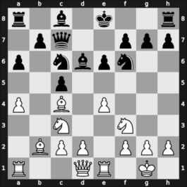 1951 Reggio Emilia – Round 2 – Czerniak, Moshe – 1-0 – Millini, Paolo – G24