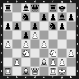 1951 Reggio Emilia – Round 8 – Wade, Robert G – 0-1 – Czerniak, Magdalena – G45