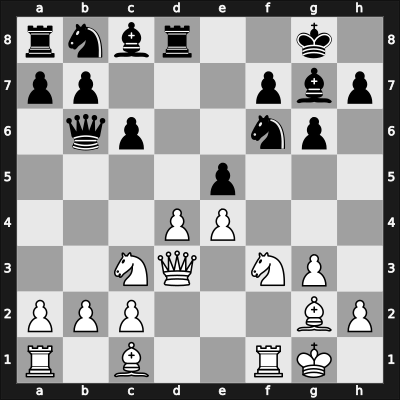 1951 Reggio Emilia – Round 10 – Wade, Robert G – 0-1 – Steiner, Heinrich Jun. – G51