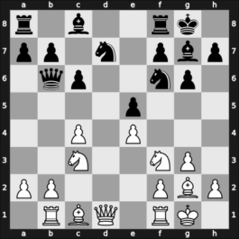 1951 Reggio Emilia – Round 11 – Ceccato, Vittorio – 1/2-1/2 – Wade, Robert G – G60