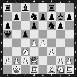 1951 Schlechter Memorial – Round ? – Hoenlinger, Baldur – 1/2-1/2 – Vidmar, Milan Jr – G7