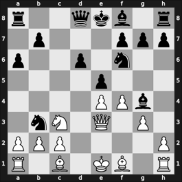 1951 Schlechter Memorial – Round ? – Czerniak, Moshe – 0-1 – Lundin, Erik – G13
