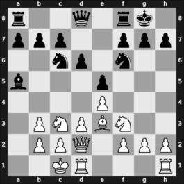 1951 Schlechter Memorial – Round ? – Steiner, Herman – 1/2-1/2 – Michel, Paul – G18
