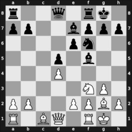 1951 Schlechter Memorial – Round ? – Hoenlinger, Baldur – 0-1 – Lasker, Edward – G8