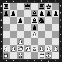 1951 Schlechter Memorial – Round ? – Hoenlinger, Baldur – 1/2-1/2 – Gruenfeld, Ernst – G27