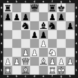 1951 Schlechter Memorial – Round ? – Mueller, Hans – 1/2-1/2 – Gruenfeld, Ernst – G36