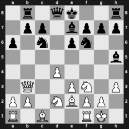 1951 Sopot – Round 2 – Neikirkh, Oleg – 0-1 – Szilagyi, Gyorgy Laszlo – G7