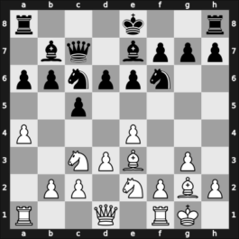 1951 Sopot – Round 2 – Sliwa, Bogdan – 1-0 – Plater, Kazimierz – G10