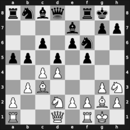 1951 Sopot – Round 4 – Sliwa, Bogdan – 1/2-1/2 – Sebestyen, Bela – G20