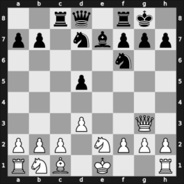 1951 Sopot – Round 6 – Koch, Berthold – 1-0 – Makarczyk, Kazimierz – G36