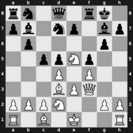 1951 Sopot – Round 7 – Popov, Vesselin – 1-0 – Sliwa, Bogdan – G39